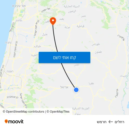 מפת רחלים לחרמש