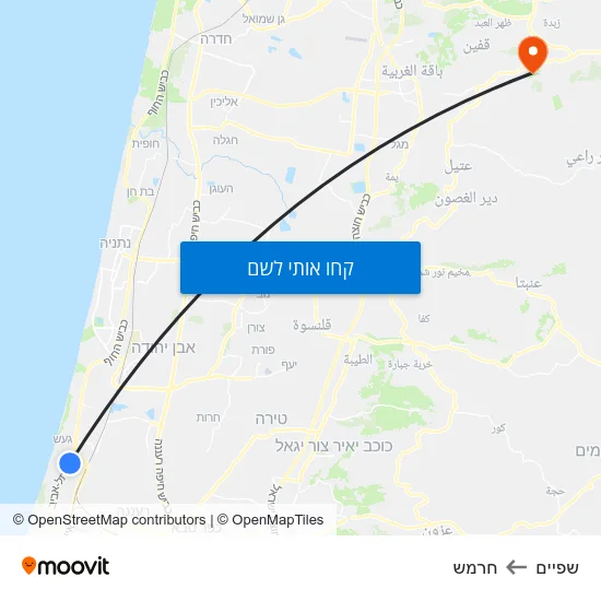 מפת שפיים לחרמש