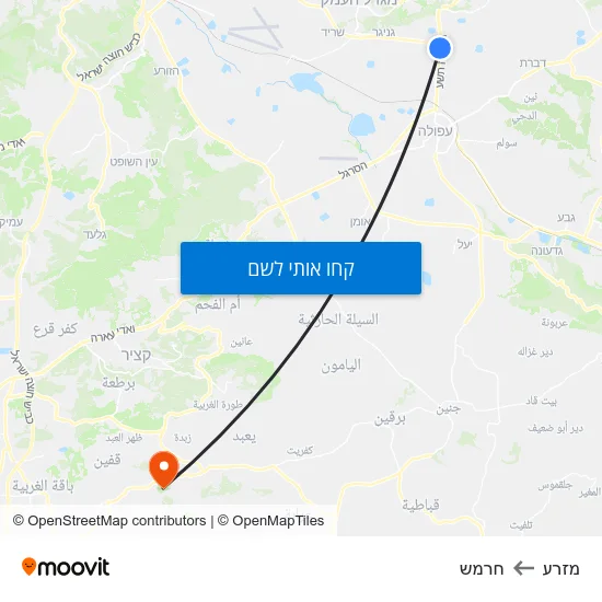 מפת מזרע לחרמש