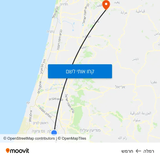 מפת רמלה לחרמש