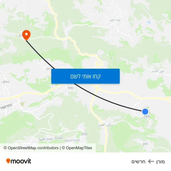מפת מורן לחרשים