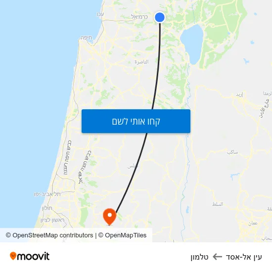 מפת עין אל-אסד לטלמון