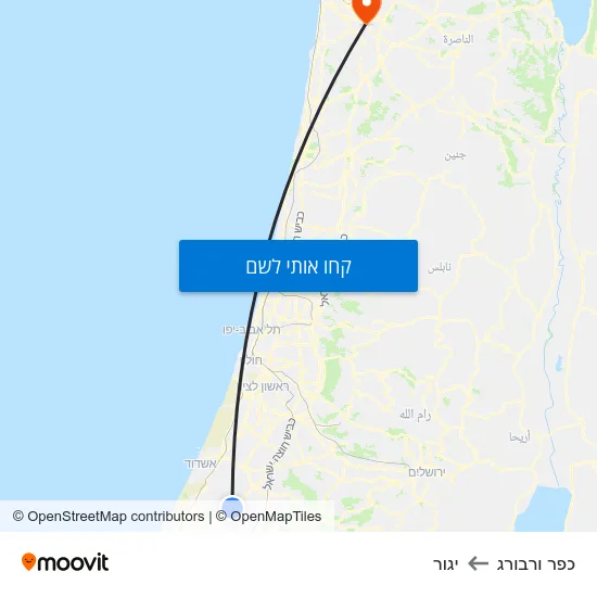 מפת כפר ורבורג ליגור