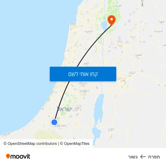 מפת תפרח לגשור