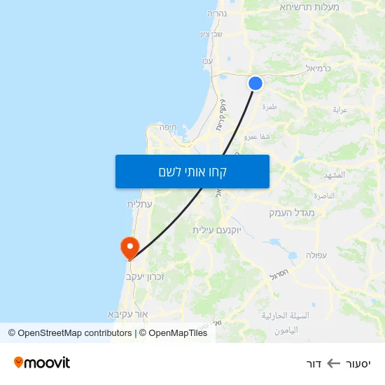 מפת יסעור לדור