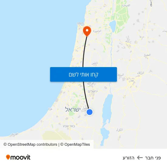 מפת פני חבר להזורע