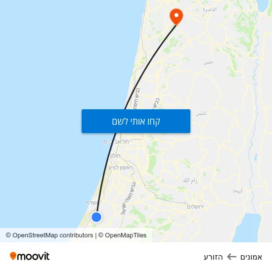 מפת אמונים להזורע