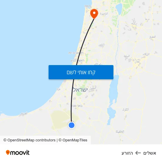 מפת אשלים להזורע