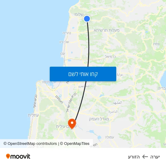 מפת יערה להזורע