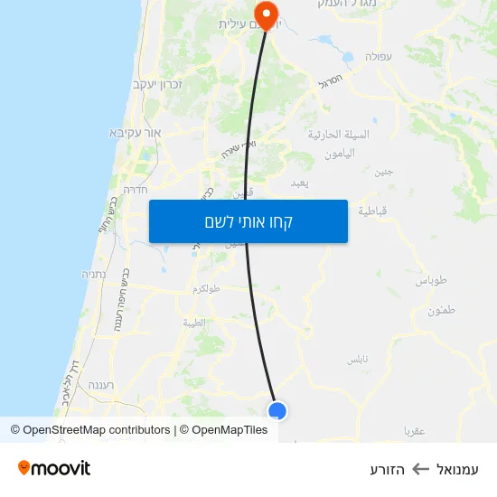 מפת עמנואל להזורע