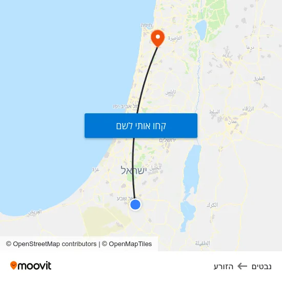 מפת נבטים להזורע