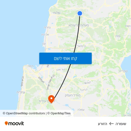 מפת שומרה להזורע