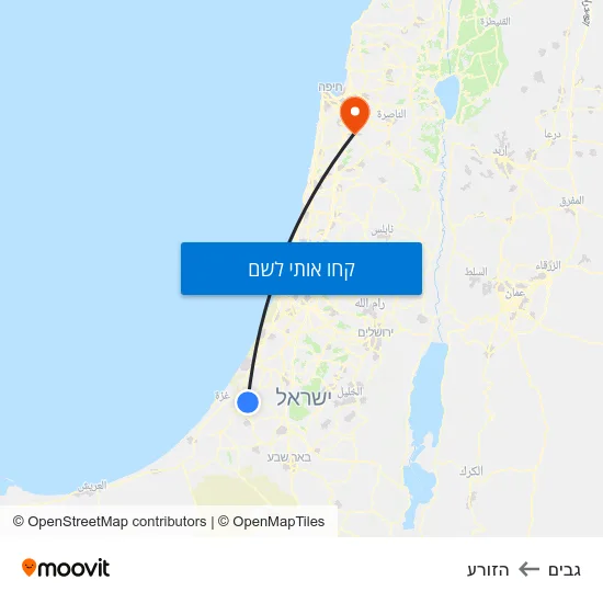 מפת גבים להזורע
