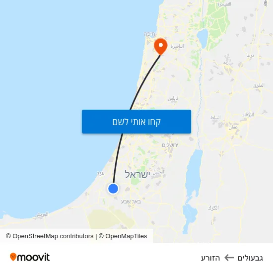 מפת גבעולים להזורע