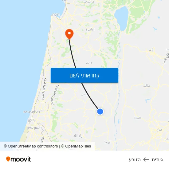 מפת גיתית להזורע