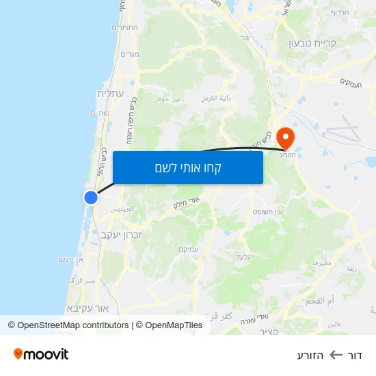מפת דור להזורע