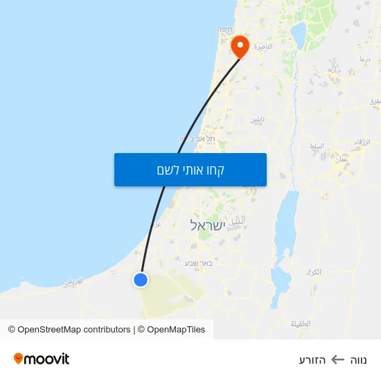 מפת נווה להזורע