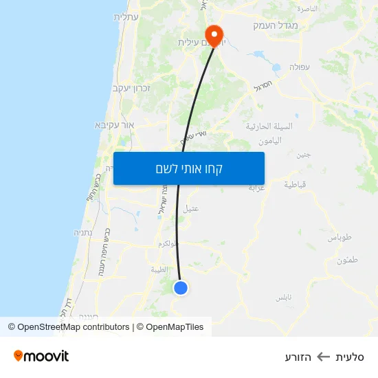 מפת סלעית להזורע