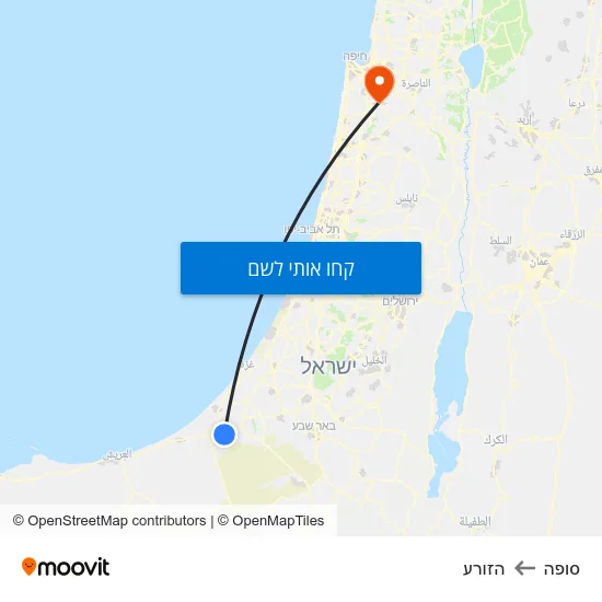 מפת סופה להזורע