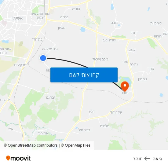 מפת גיאה לזוהר