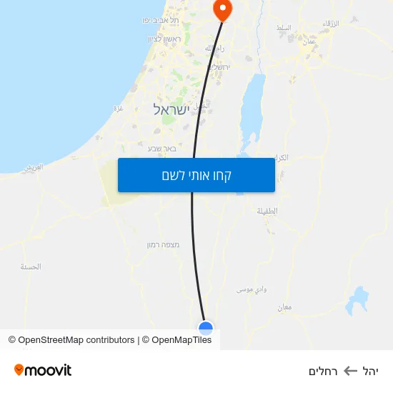 מפת יהל לרחלים