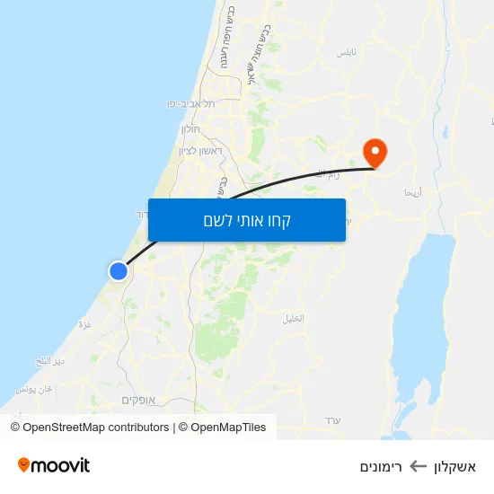 מפת אשקלון לרימונים
