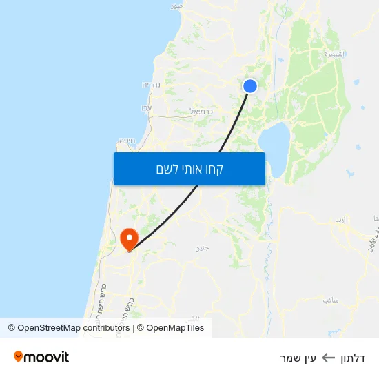 מפת דלתון לעין שמר