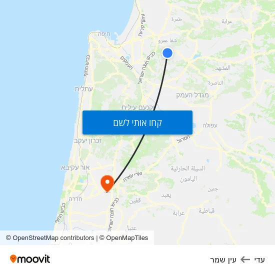 מפת עדי לעין שמר