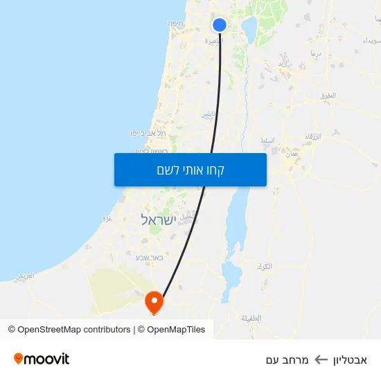 מפת אבטליון למרחב עם