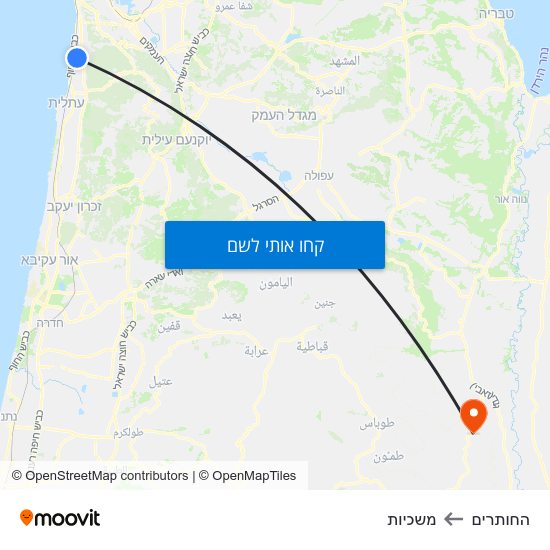 מפת החותרים למשכיות