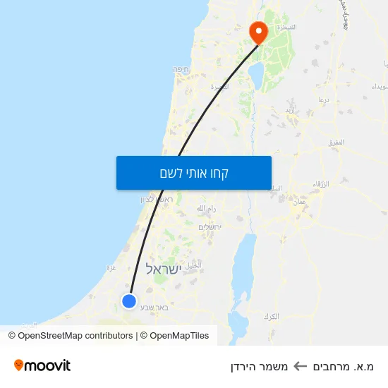 מפת מ.א. מרחבים למשמר הירדן