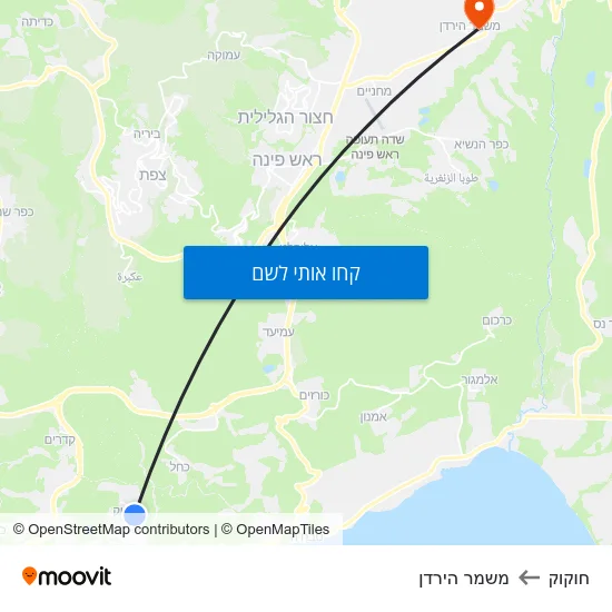 מפת חוקוק למשמר הירדן