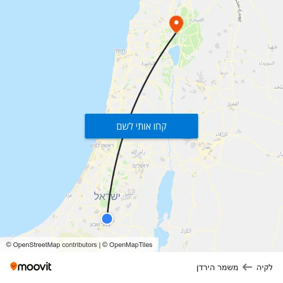 מפת לקיה למשמר הירדן