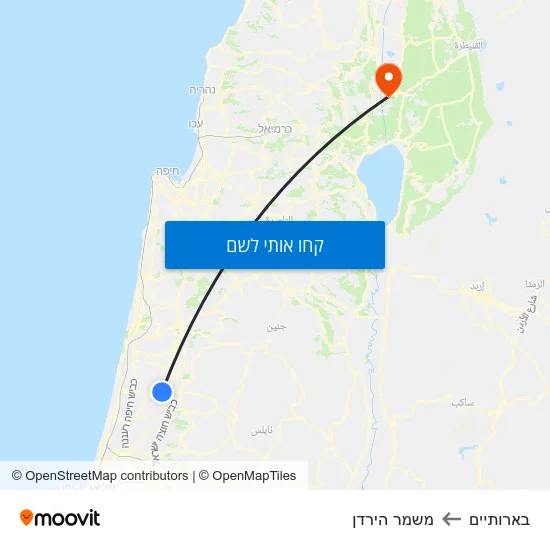 מפת בארותיים למשמר הירדן