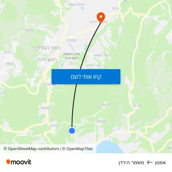 מפת אמנון למשמר הירדן