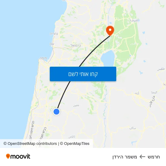 מפת חרמש למשמר הירדן