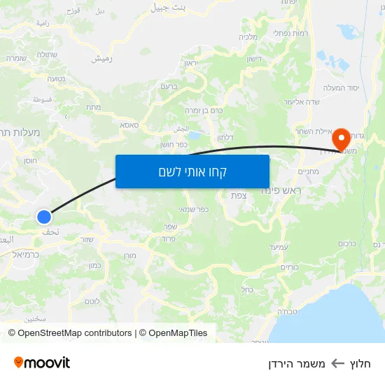 מפת חלוץ למשמר הירדן