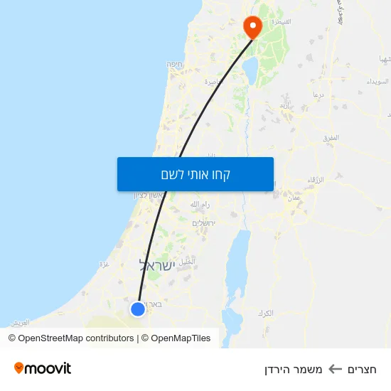 מפת חצרים למשמר הירדן