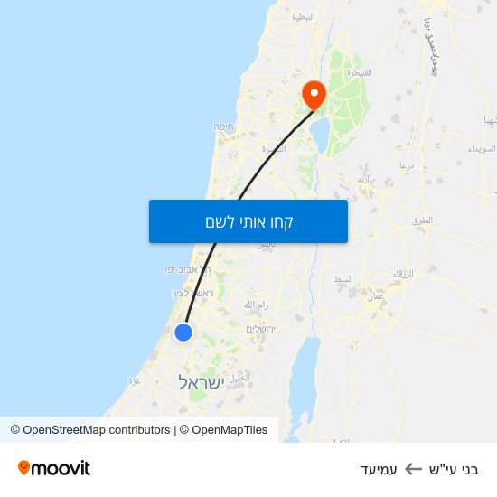 מפת בני עי"ש לעמיעד