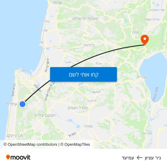 מפת ניר עציון לעמיעד