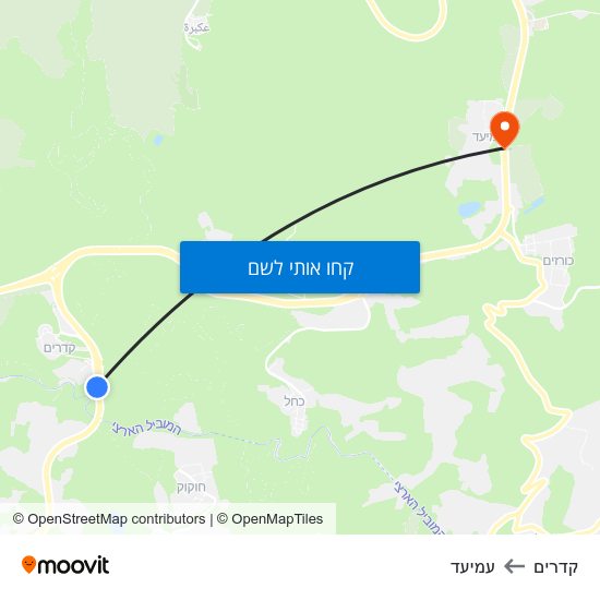 מפת קדרים לעמיעד