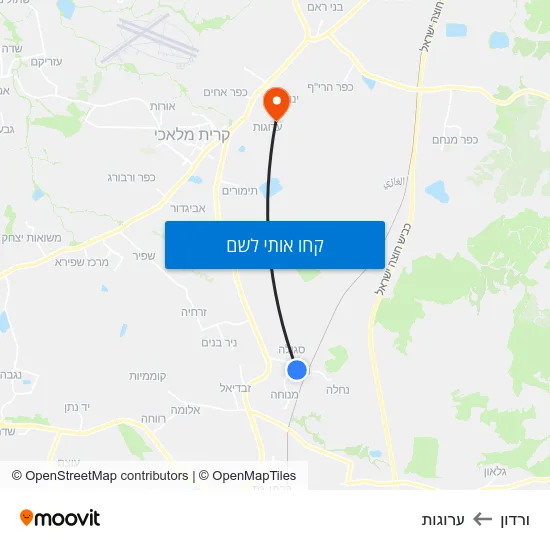 מפת ורדון לערוגות