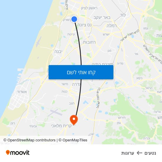 מפת נטעים לערוגות