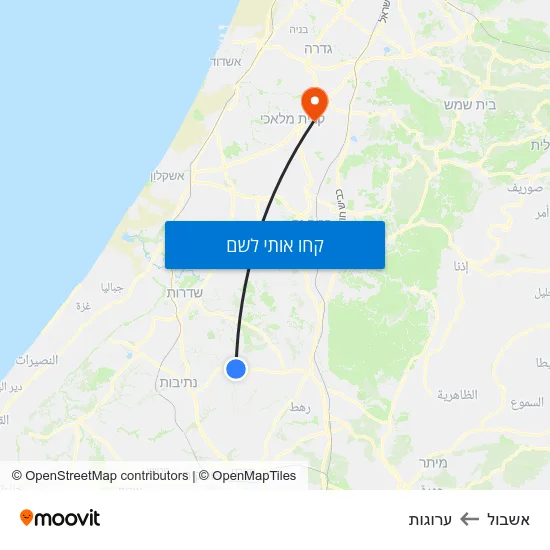 מפת אשבול לערוגות