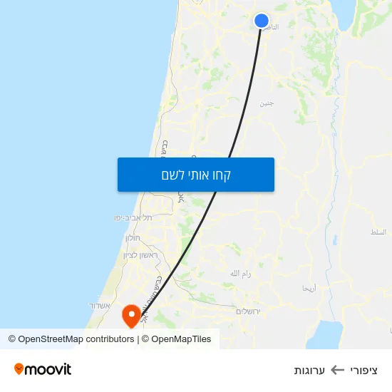 מפת ציפורי לערוגות