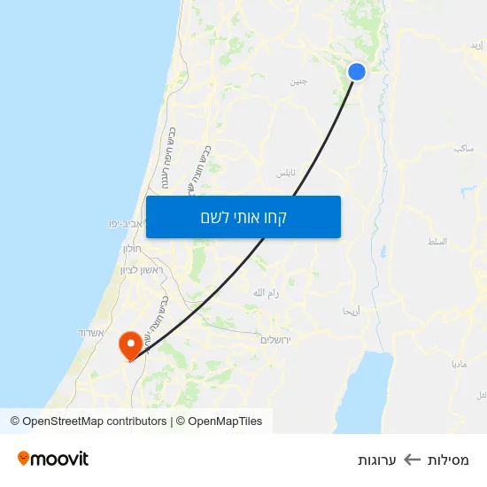 מפת מסילות לערוגות