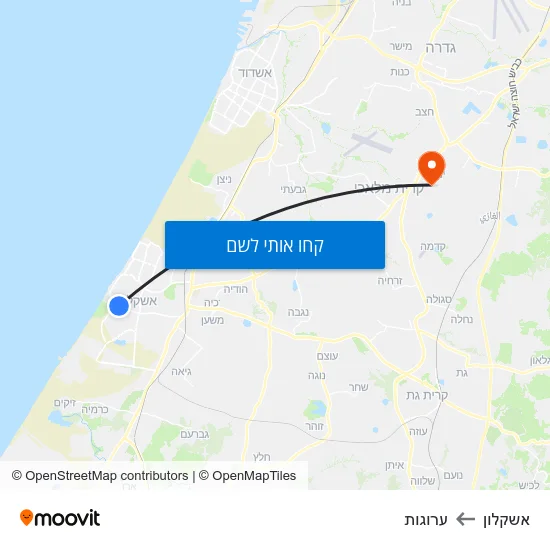 מפת אשקלון לערוגות