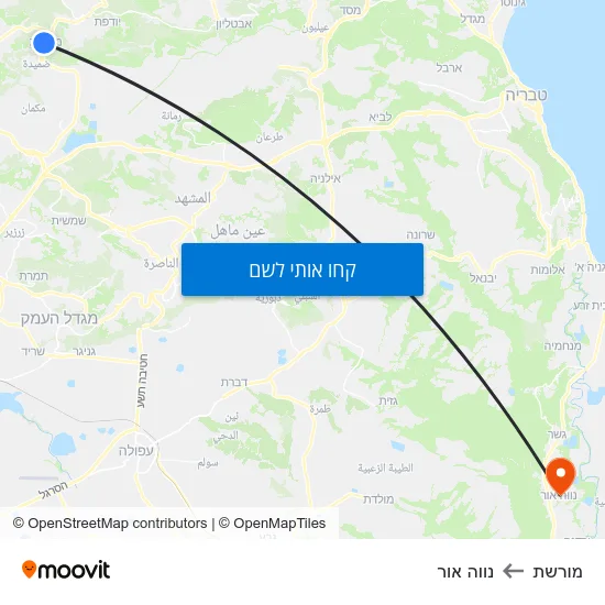 מפת מורשת לנווה אור