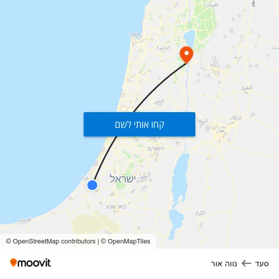 מפת סעד לנווה אור