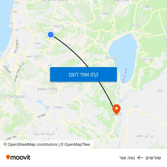 מפת שורשים לנווה אור